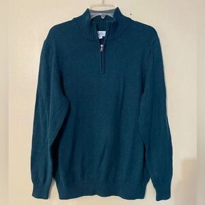 Croft & Barrow 1/4 Zip Lightweight Sweater